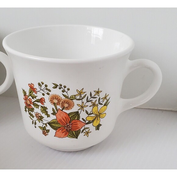 VTG LOT Of 12 Corelle Indian Summer Pattern Coffee Mug Corning Ware Tea Cup Set - Picture 3 of 9